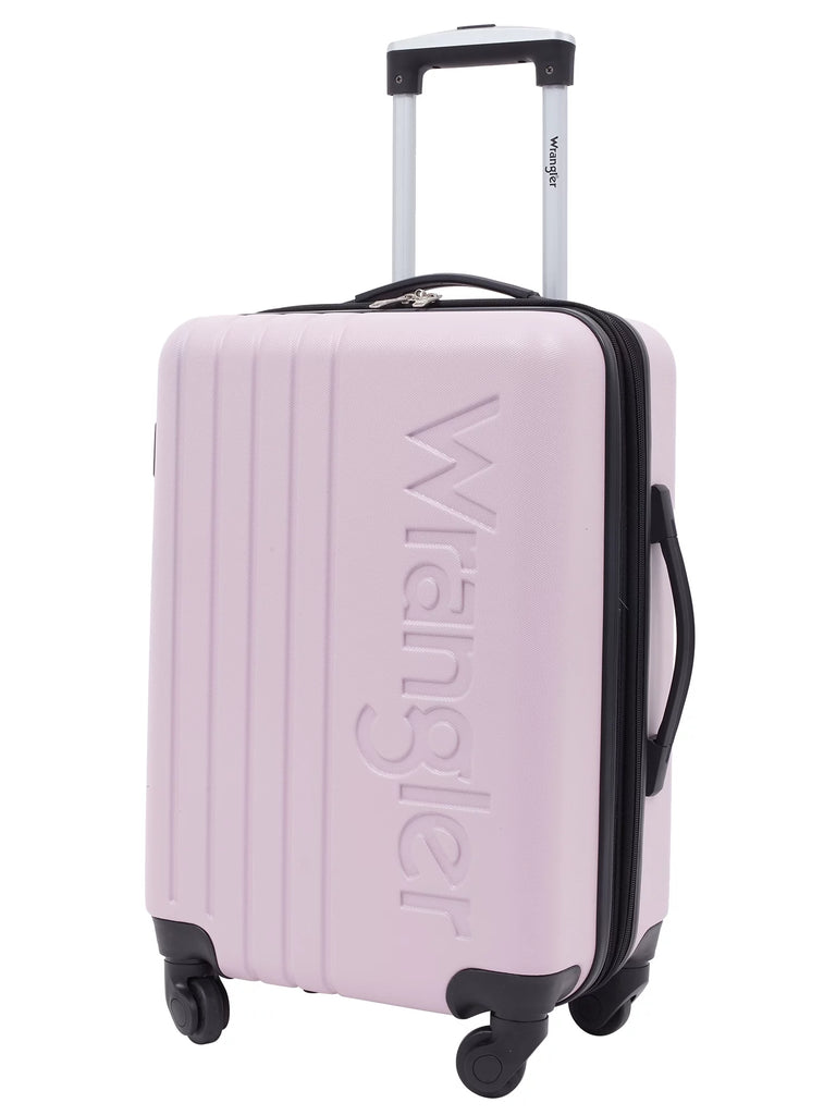 San Antonio 3Pc Expandable Rolling Luggage Set W/ 20In Rolling Carry-On and 2 Packing Cubes, Lilac