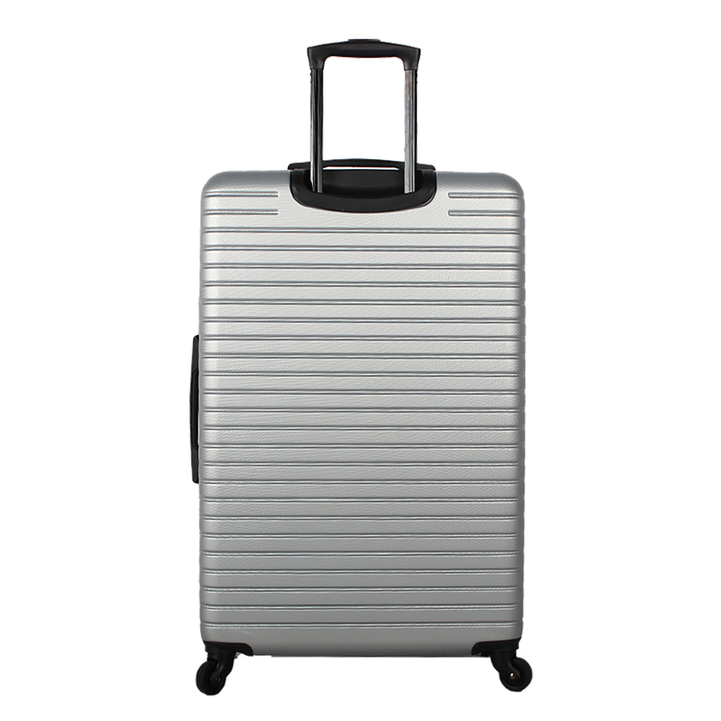 Vacationer Hard Side 28” Expandable Checked Luggage, Silver