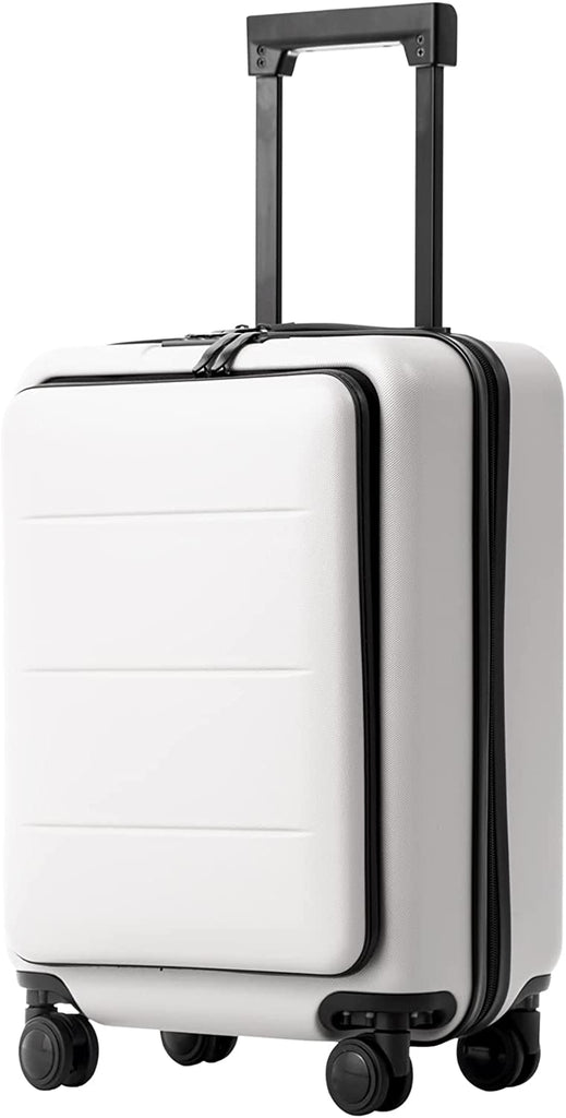 Top Travel 2-Piece Luggage Set - ABS+PC Carry-On and Spinner Trolley with Pocket Compartment