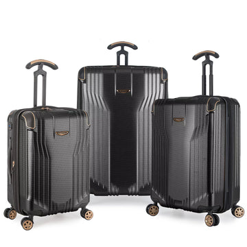 Continent Adventurer 3-Piece Spinner Luggage Set