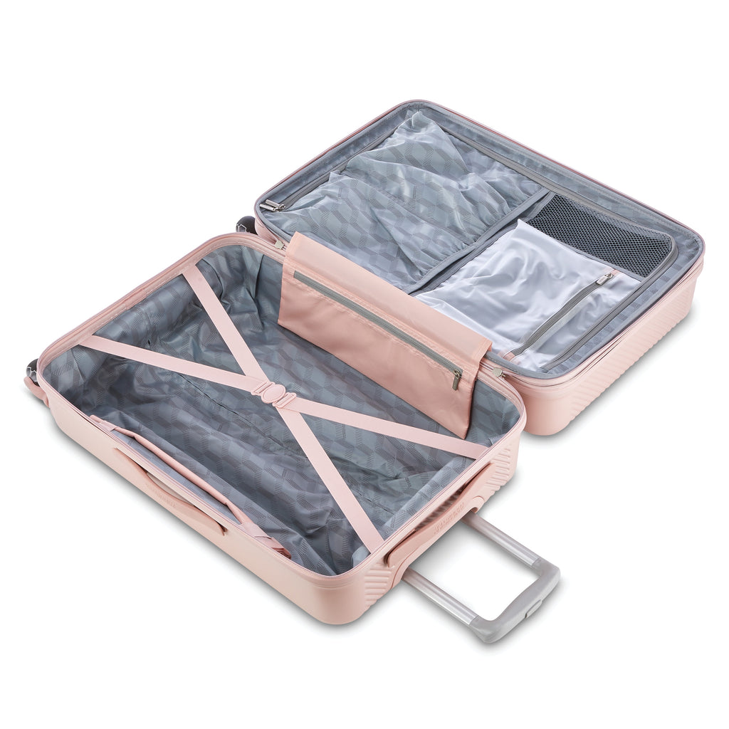 Ikon 20" Hardside Spinner Luggage, Pink