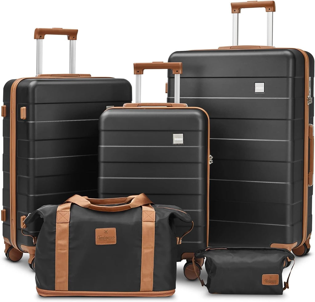 Luggage, ABS Hard Luggage Set with Spinner Wheels, with TSA Lock, Lightweight and Durable (Unisex)
